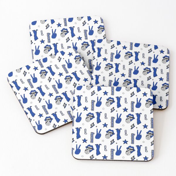 Item preview, groovy retro University of Kentucky UK wildcats cats sticker pack designed and sold by Megha Desai.