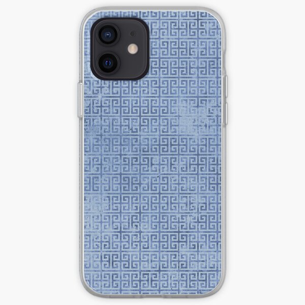 Doric Blue iPhone Soft Case
