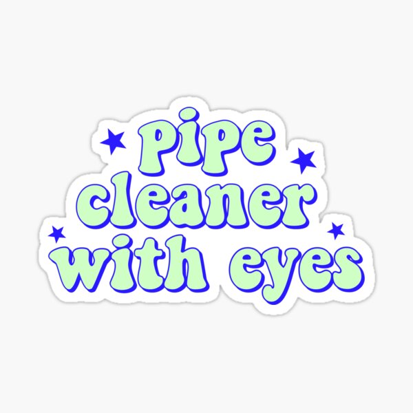 Item preview, pipe cleaner with eyes designed and sold by reaganreese.