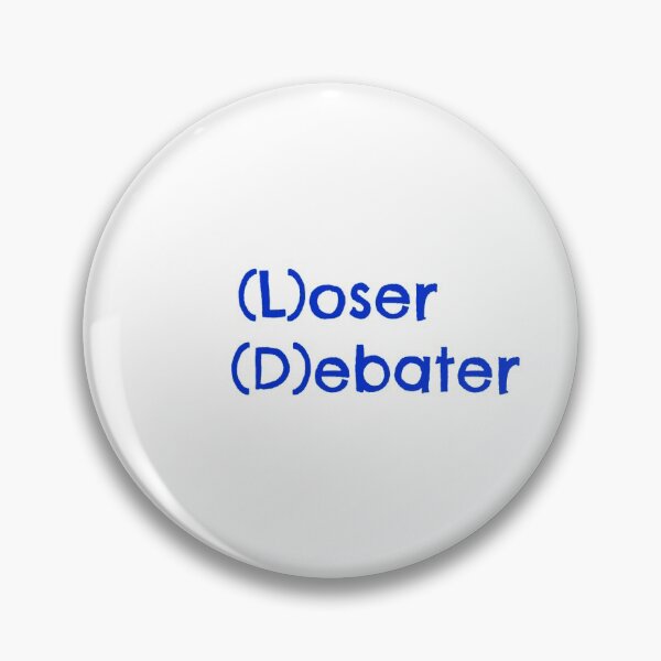 Item preview, Loser debater designed and sold by los-stickers.