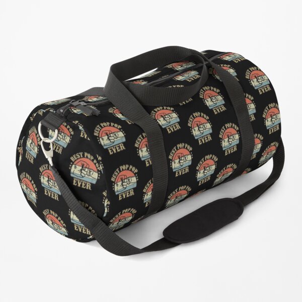 Best Pop Pop Ever - Gift for Pop Pop Fathers Day Gift Grandpa Duffle Bag