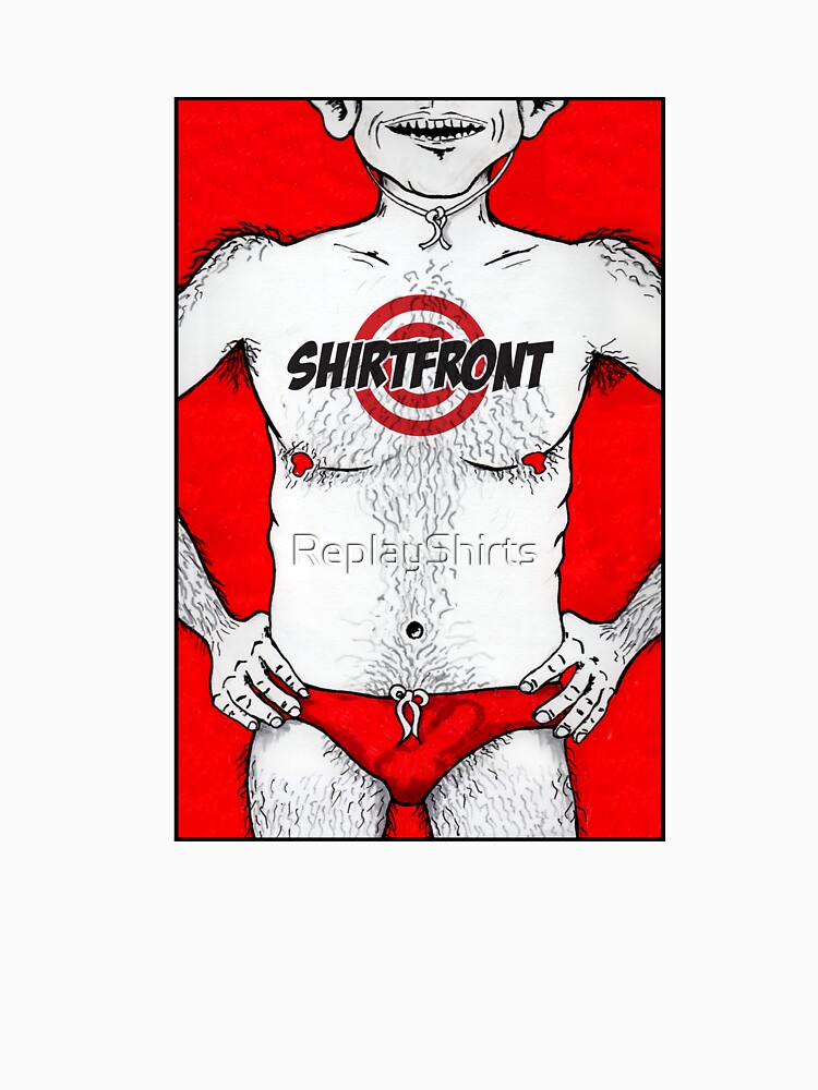 Thumbnail 7 of 7, Classic T-Shirt, Shirtfront - Budgie Smuggler designed and sold by ReplayShirts.