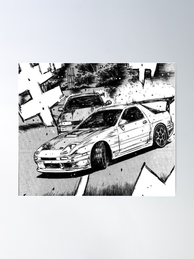 Initial D Anime Poster V2 – Apparel By Enemy