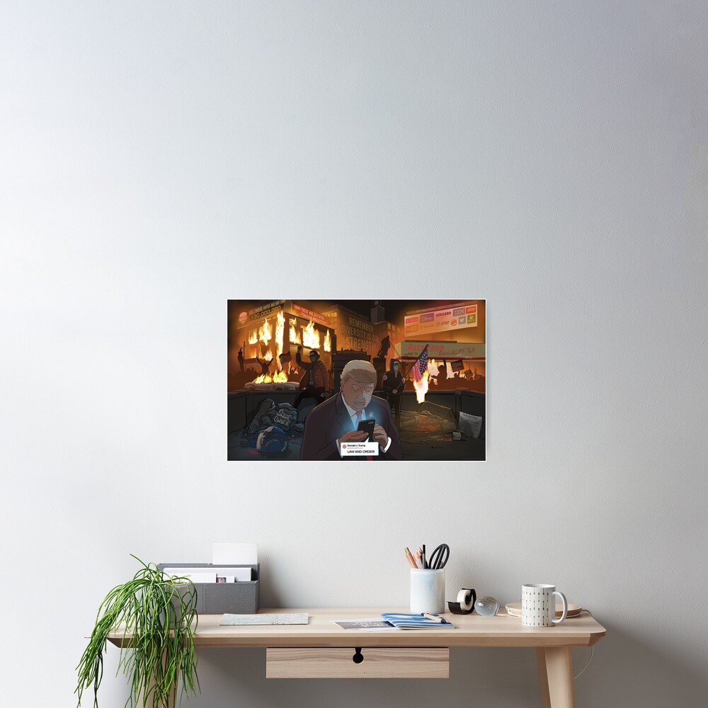 Law and Order in End Stage America Poster