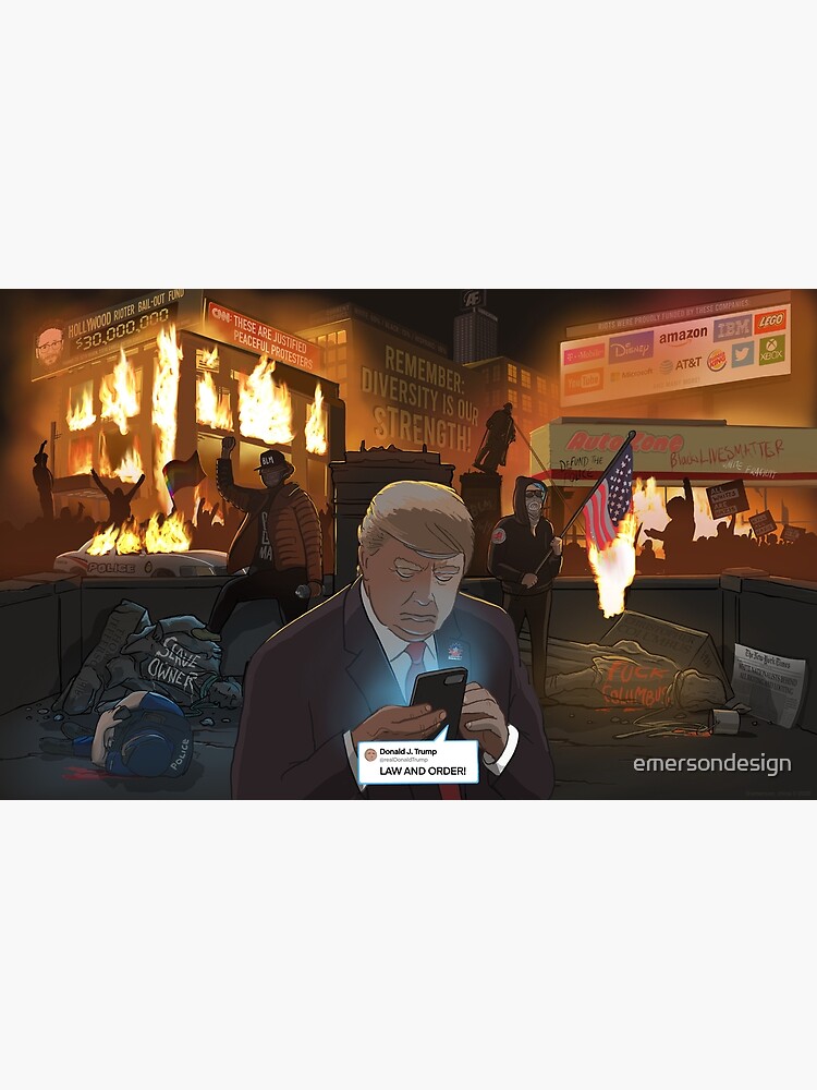 Law and Order in End Stage America by emersondesign