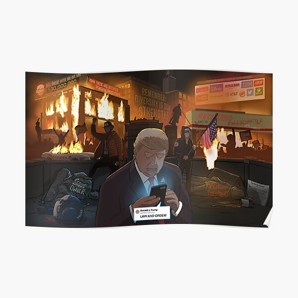 Law and Order in End Stage America Poster