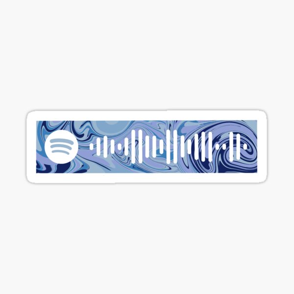"Mamma Mia"- Meryl Streep, Spotify code Sticker