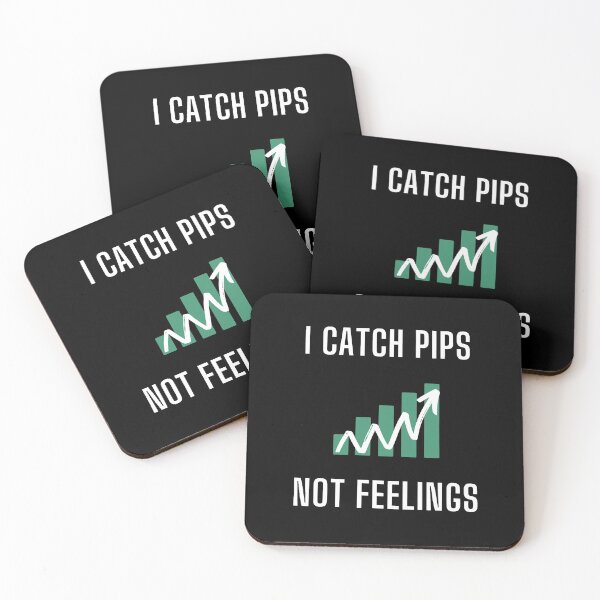 Item preview, I Catch Pips Not Feelings Forex Trader  designed and sold by NotoriousGalaxy.