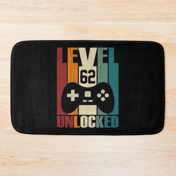 Item preview, Level 62 Unlocked 62nd Birthday Gift 62 Years Old Vintage 1958 Video Gamer designed and sold by nana1099.