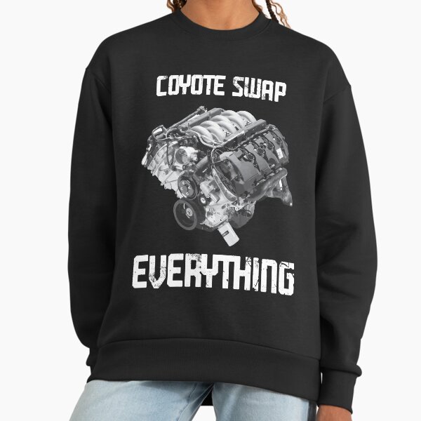 Ford Mustang GT Coyote Engine Swap Premium Oversized Sweatshirt
