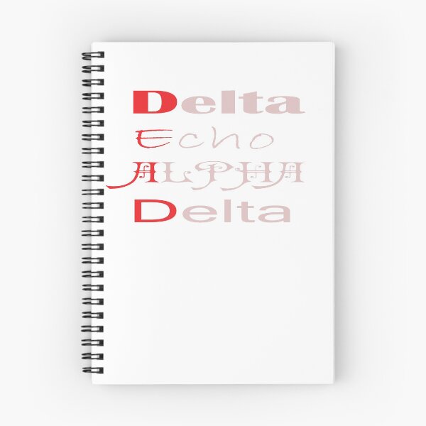 Item preview, Delta Echo Alpha Delta designed and sold by Mursah.