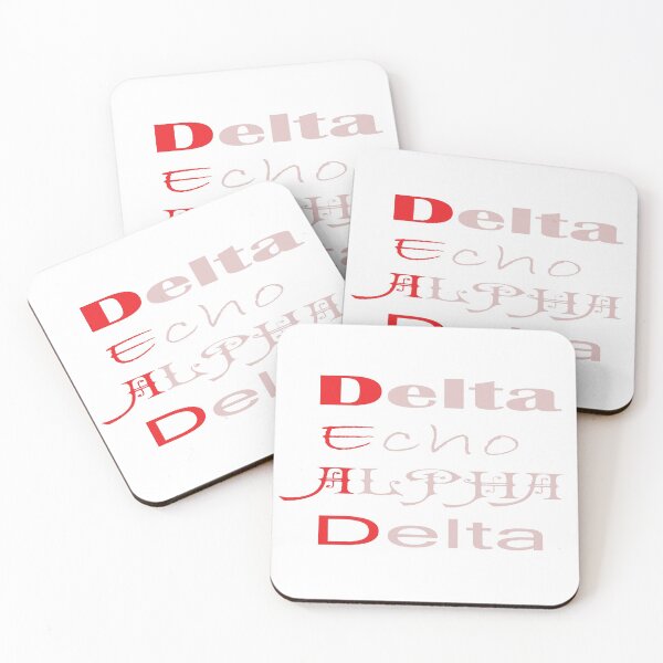 Item preview, Delta Echo Alpha Delta designed and sold by Mursah.