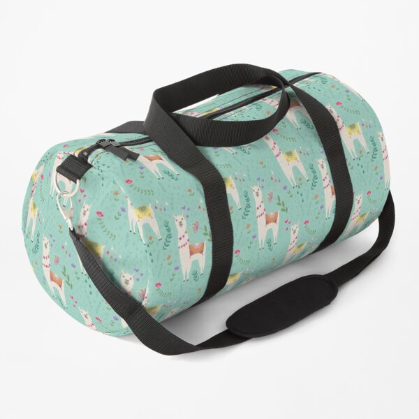 Festive Llama Duffle Bag