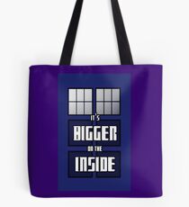 It's Bigger on the Inside Tote Bag