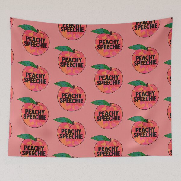 Item preview, Peachy Speechie designed and sold by youngbrokelife.