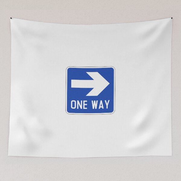 Item preview, One Way Sign designed and sold by Tiagojj.