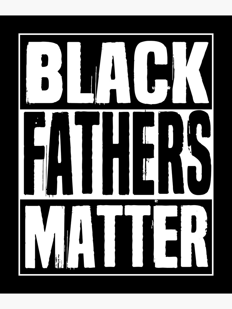 "Strong Black Father Matter Black History Afro Dad" Poster for Sale by