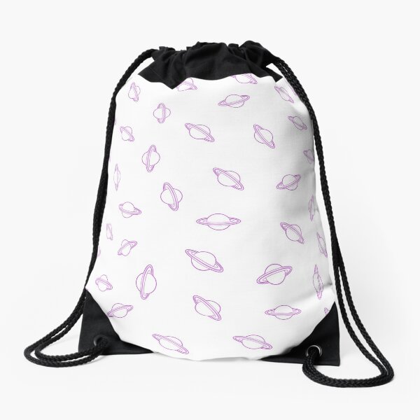 Aperçu de l'œuvre Modèle aléatoire de planète violette Saturne créée et vendue par Nicolette Olivier.