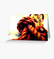 Inside the knot Greeting Card