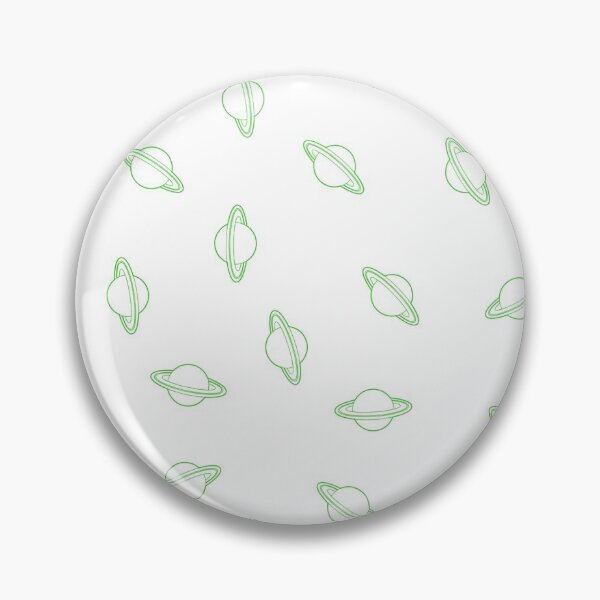 Item preview, Randomized Light Green Planet Saturn Pattern designed and sold by Nicolette Olivier.