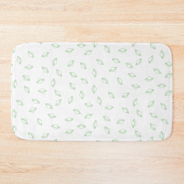 Item preview, Randomized Light Green Planet Saturn Pattern designed and sold by Nicolette Olivier.