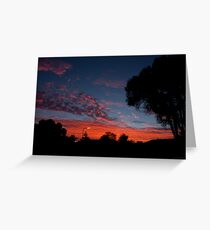 Suburban Summer time Greeting Card