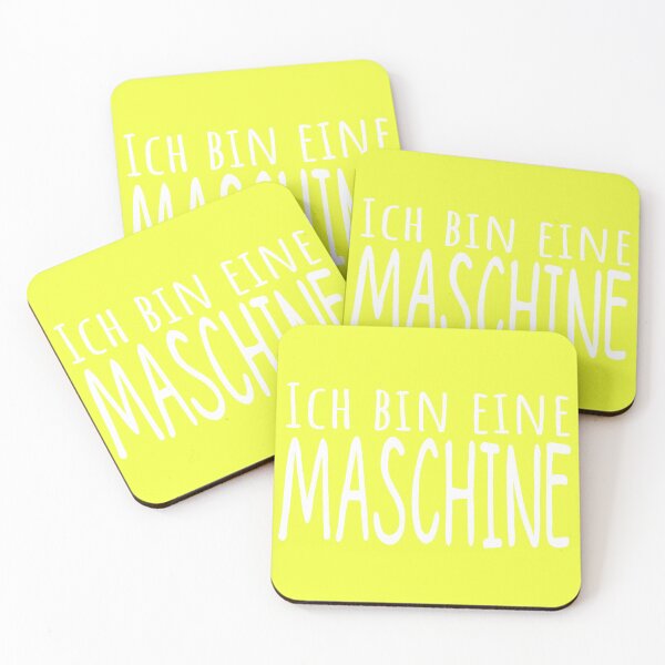 Item preview, I am a machine.version in white designed and sold by Stefan Dissler.