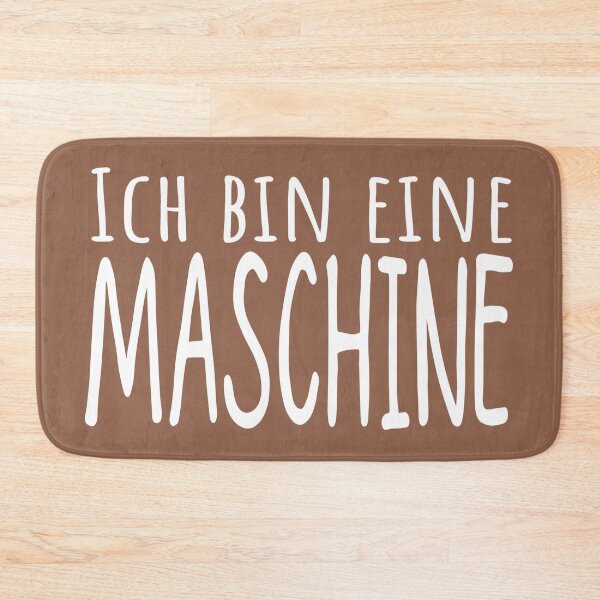 Item preview, I am a machine.version in white designed and sold by Stefan Dissler.