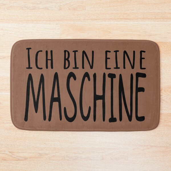 Item preview, I am a machine.version in black designed and sold by Stefan Dissler.