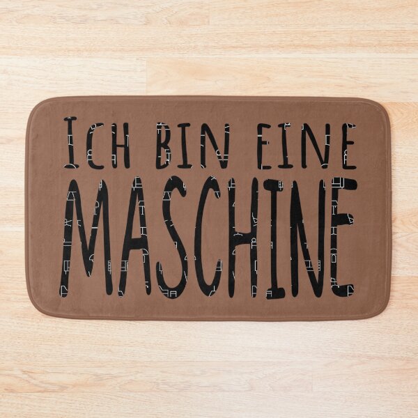 Item preview, I am a machine.version in black designed and sold by Stefan Dissler.