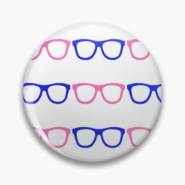 Artikelvorschau, Rosa und blaue Sonderlings-Gläser entworfen und verkauft von GeekyGirlsGarb.