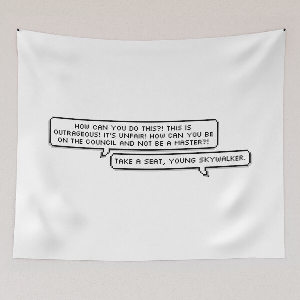 Item preview, Take a Seat Pixel Speech Bubble designed and sold by Lemon  Merch.