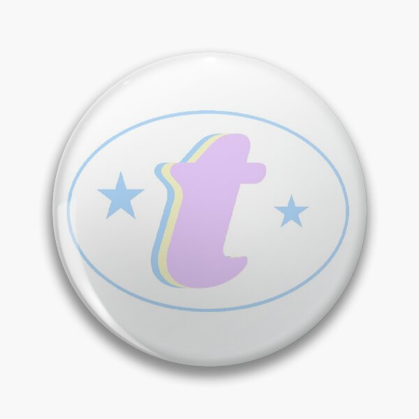 Item preview, Letter T Monogram Art Pink, Blue, Yellow Aesthetic designed and sold by gia-x.