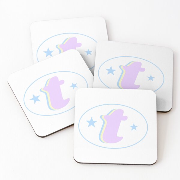Item preview, Letter T Monogram Art Pink, Blue, Yellow Aesthetic designed and sold by gia-x.