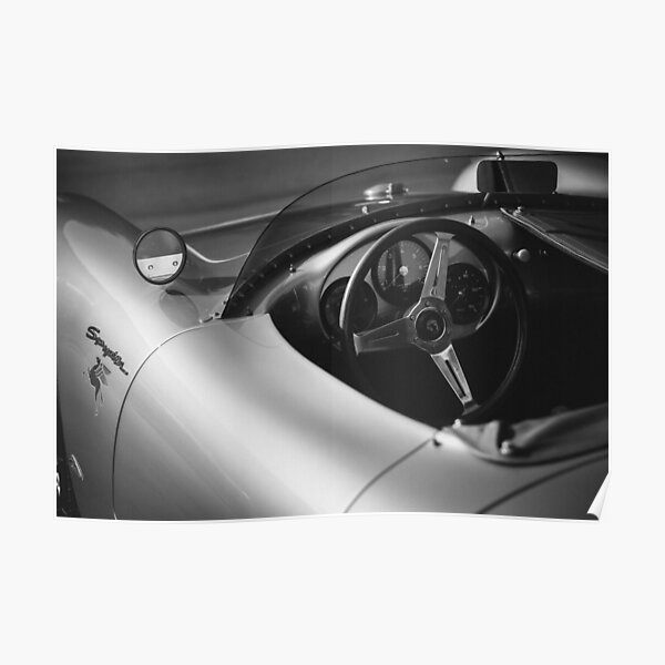 Porsche 550 Spyder Classic Poster