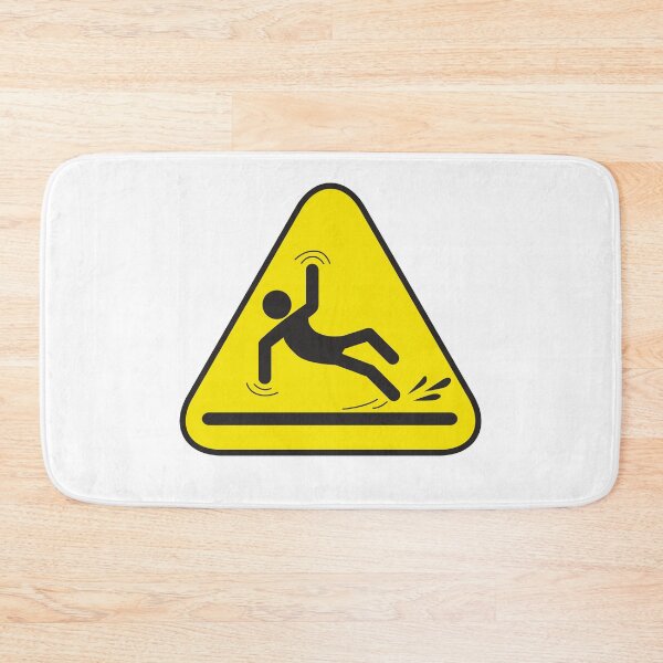 Item preview, Slippery Sign designed and sold by Tiagojj.
