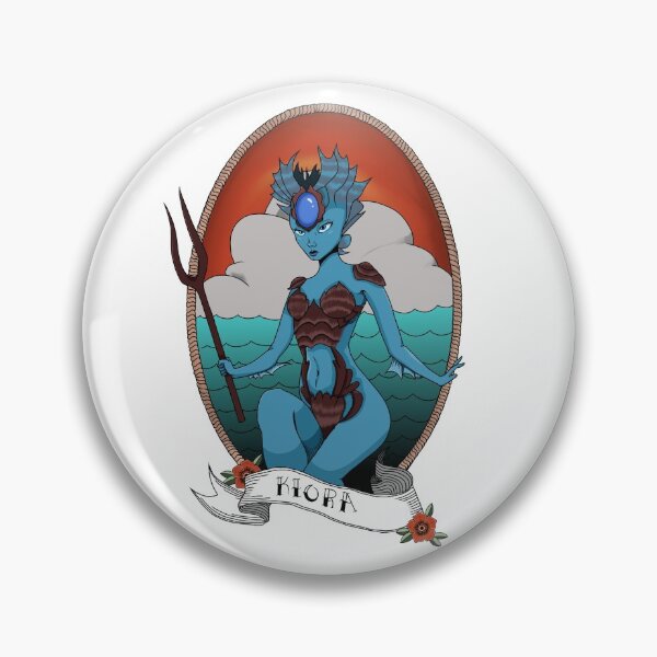 Item preview, Kiora, Master of the Depths - Old school sailor style designed and sold by ginglederf.