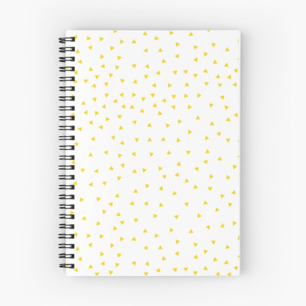 Item preview, Randomized Small Yellow Triangle Polka Dot Pattern designed and sold by Nicolette Olivier.