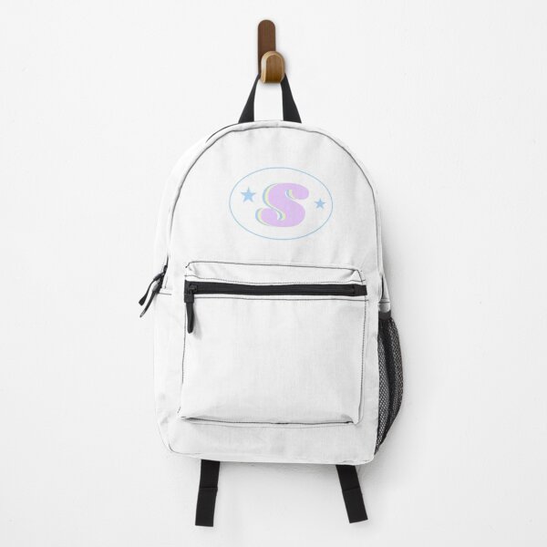 Item preview, Letter S Monogram Art Pink, Blue, Yellow Aesthetic designed and sold by gia-x.