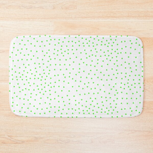 Item preview, Randomized Small Green Triangle Polka Dot Pattern designed and sold by Nicolette Olivier.