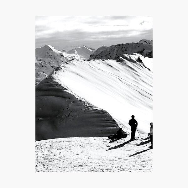 Hiking for Lines Photographic Print