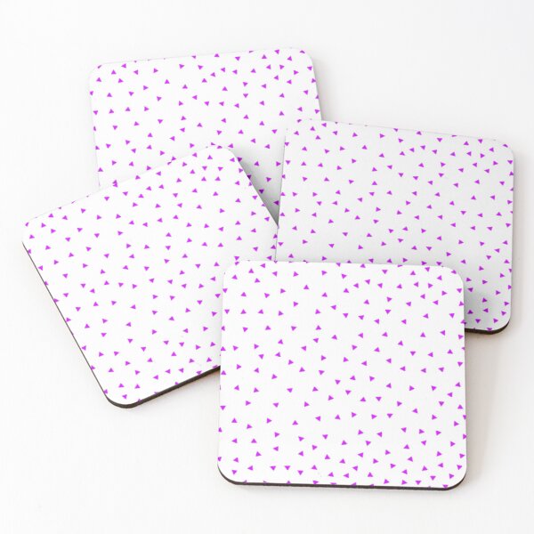 Item preview, Randomized Small Purple Triangle Polka Dot Pattern designed and sold by Nicolette Olivier.