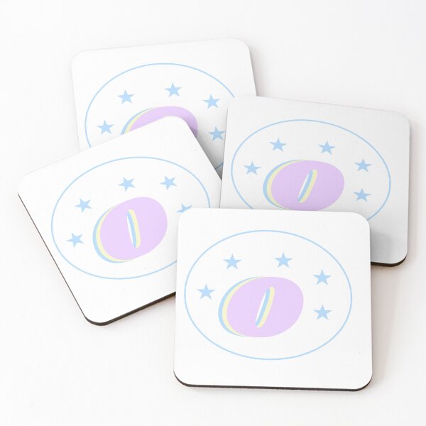 Item preview, Letter O Monogram Art Pink, Blue, Yellow Aesthetic designed and sold by gia-x.