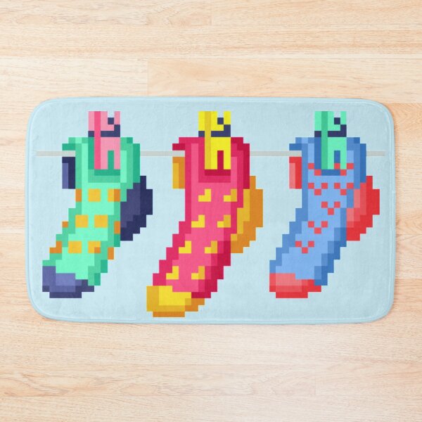 Item preview, Pixelated Socks Hanging designed and sold by HopeDetour.