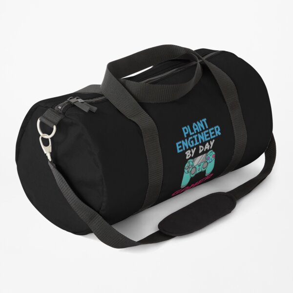 Plant Engineer By Day Gaming By Night Duffle Bag