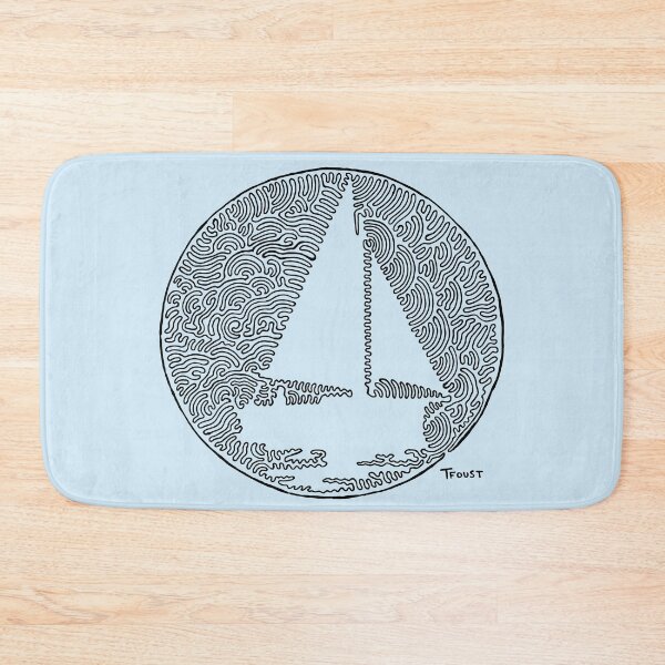 Item preview, Sailing Paradise in one line  designed and sold by tfoust10.