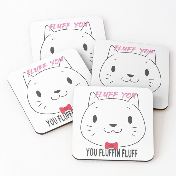 Item preview, Fluff you you fluffin fluff funny cat T-shirt designed and sold by All in One  Design.
