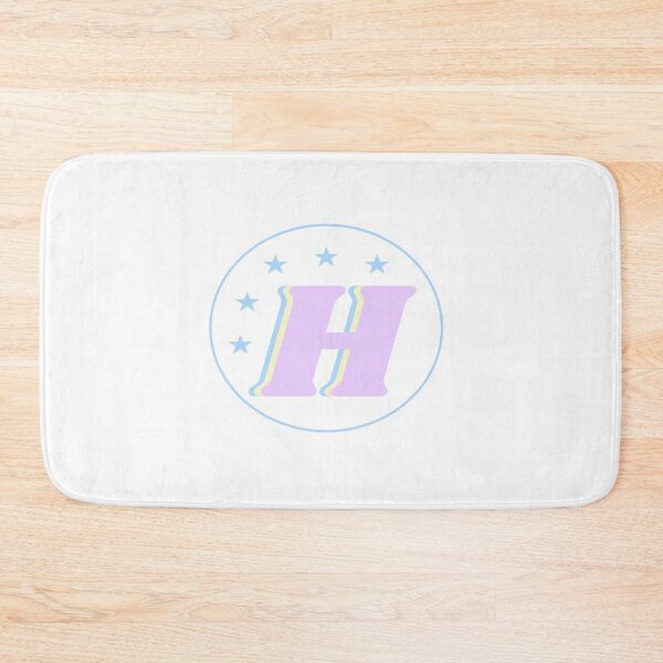 Item preview, Letter H Monogram Art Pink, Blue, Yellow Aesthetic designed and sold by gia-x.