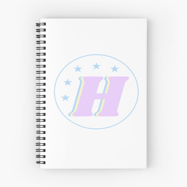Item preview, Letter H Monogram Art Pink, Blue, Yellow Aesthetic designed and sold by gia-x.