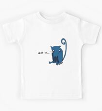 Blue Kitty - "Lost it...." Kids Tee